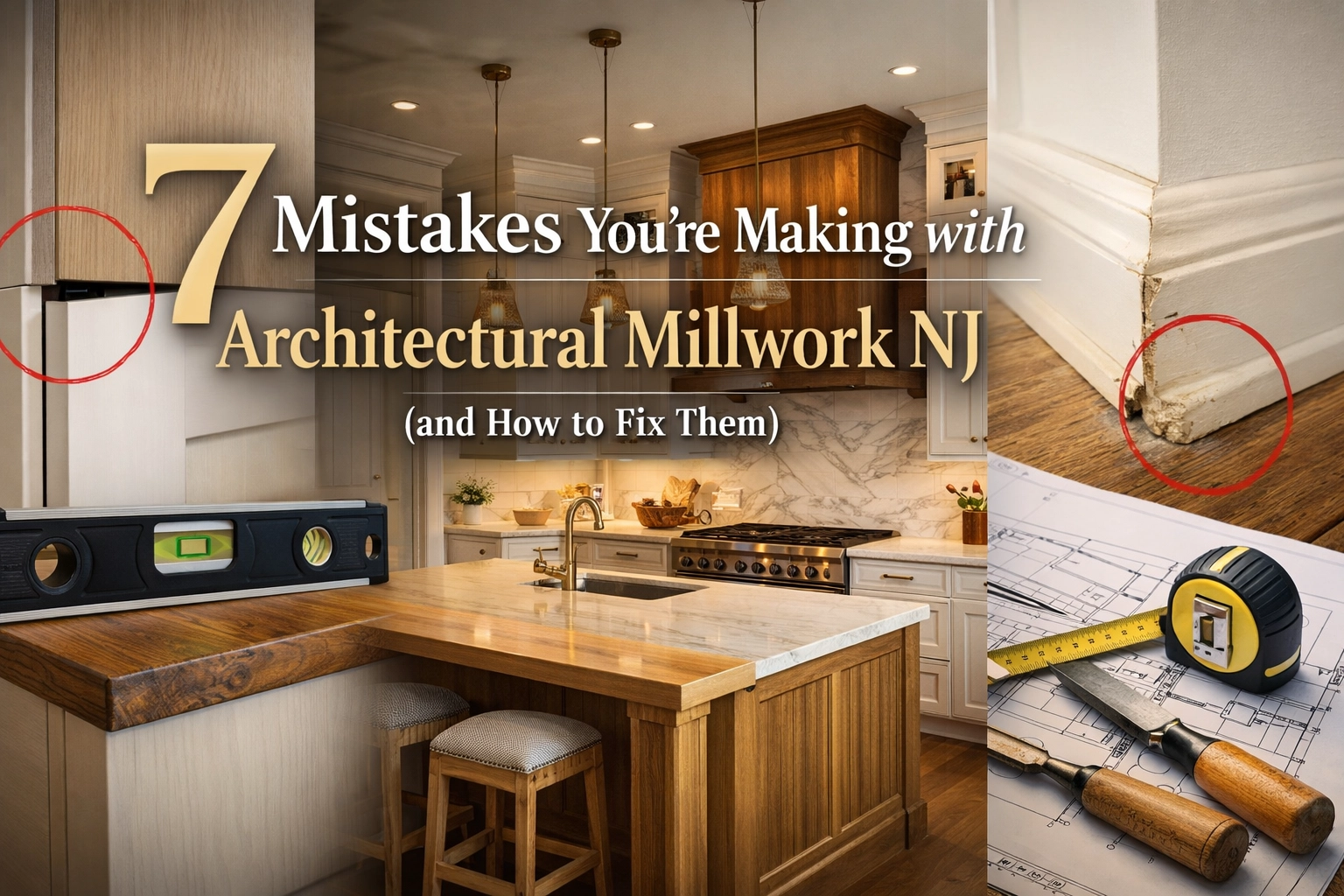 7 Mistakes You’re Making with Architectural Millwork NJ (and How to Fix Them)