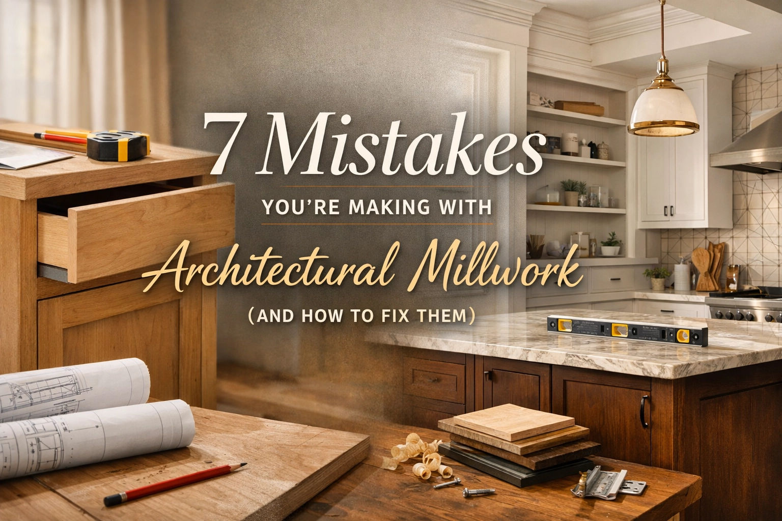 7 Mistakes You’re Making with Architectural Millwork (and How to Fix Them)