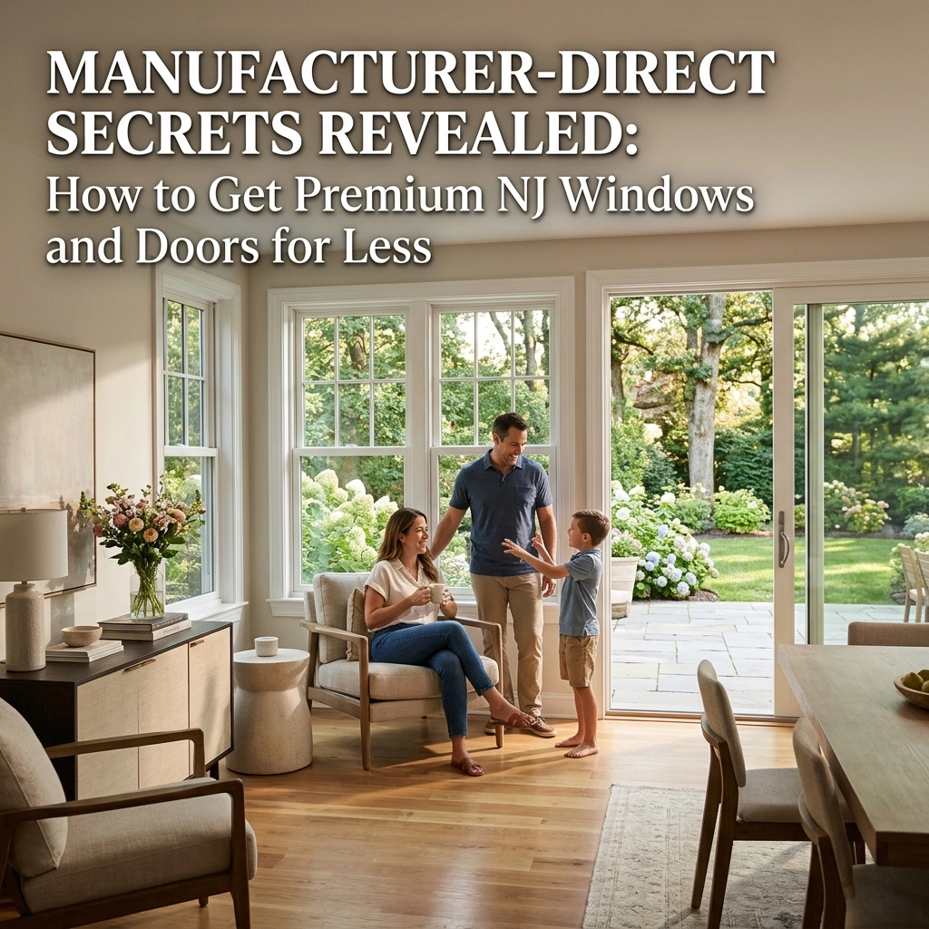 Manufacturer-Direct Secrets Revealed: How to Get Premium NJ Windows and Doors for Less