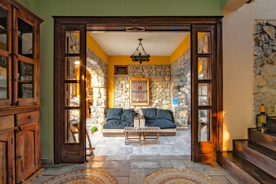 wide door